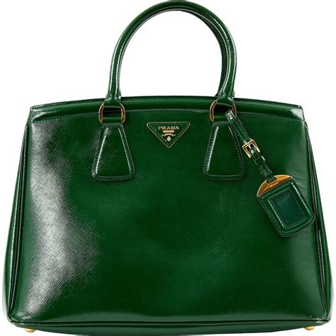 green prada handbags.